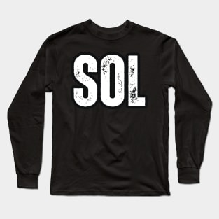 Sol Name Gift Birthday Holiday Anniversary Long Sleeve T-Shirt